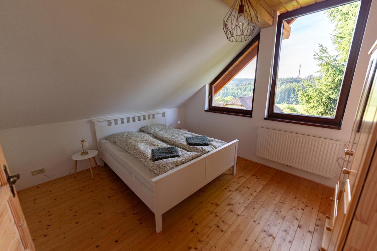 Moderni Sumavska Roubenka S Vyhledem Na Boubin Vimperk Exterior foto